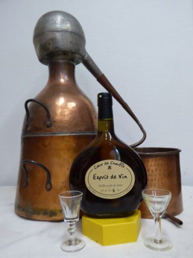 Cœur de chauffe Eau de vie de vin